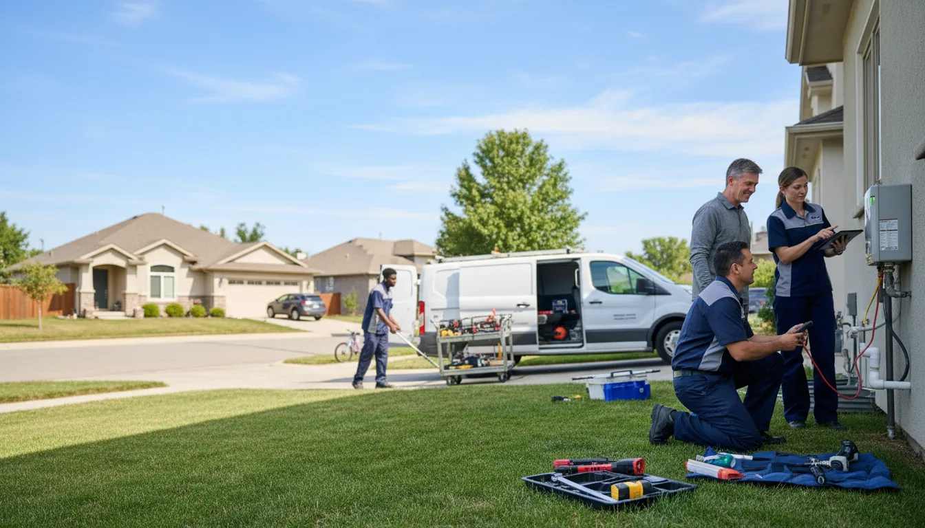 Tankless water heater service in Oneida, IL